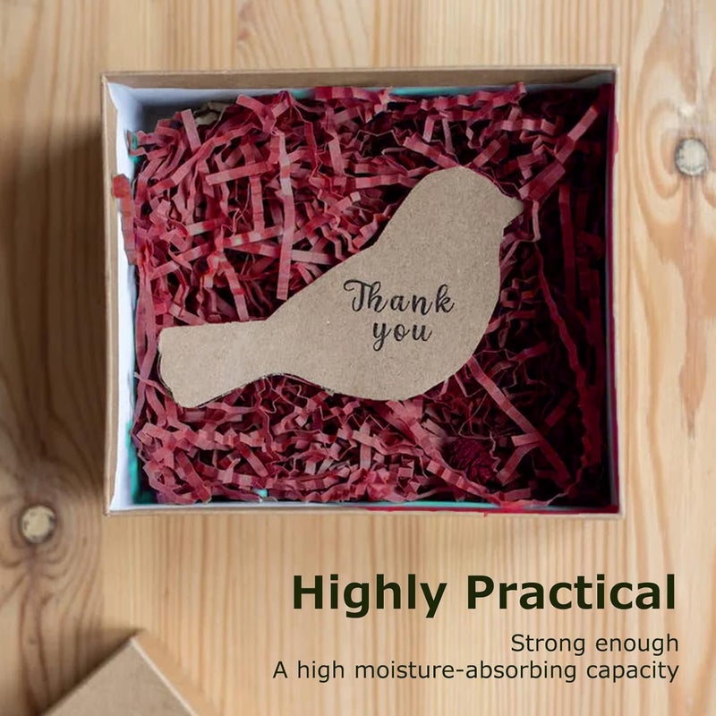 plantactic Raffia Paper Ribbon for Gift Wrapping/DIY Decoration, 328 Feet 1 Roll (Red) - Image 4